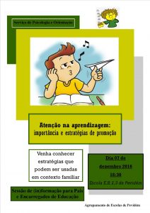 cartaz divulgaÃ§Ã£o - sessÃ£o sobre atenÃ§Ã£o