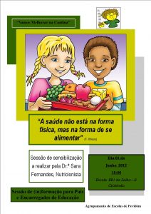 cartaz divulgação - alimentação saudável (1)